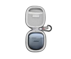 RLSOCO Funda para Bose QuietComfort Earbuds II/Earbuds 2 & para Bose QuietComfort Ultra/Novedad QC Ultra (2.ª Gen) Bluetooth Auriculares - Gris