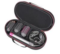RLSOCO Funda para Dyson Airwrap i.d./Airwrap Co-anda2x Moldeador multifunción y secador - Apto para 4 Piezas de cañón largas o Cortas (Sólo Funda) - Negro