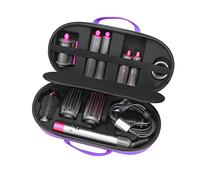 RLSOCO Funda para Dyson Airwrap/Nuevo Dyson Airwrap Complete/Complete Long Styler HS05 HS01 HS08-Apto para 4pcs Airwrap Barricas Largos o Cortos - Morado (Solo Funda,Hair Styler no está Incluido)