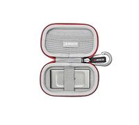 RLSOCO Funda para Kingston XS1000/XS2000/XS1000R SSD Externo (Sólo Funda) | Funda protectora de viaje para SSD externo portátil y cable, a prueba de polvo, bolsa de almacenamiento a prueba de golpes