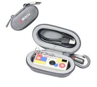 RLSOCO Funda para Kodak Charmera Llavero con cámara Digital | Estuche de Transporte con mosquetón ,Resistente a los Golpes, al Polvo y al Agua (Sólo Funda) (Gris)