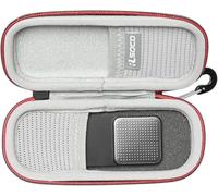 RLSOCO Funda para monitor de ECG AliveCor KardiaMobile de seis cables EKG/KardiaMobile, funda protectora rígida con bolsillo de malla de almacenamiento de medicamentos solo