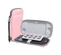 RLSOCO Funda para Nintendo Switch 2 Consola 2025 - Estuche de Viaje con 8 Ranuras para Tarjetas de Juego (Rosa)