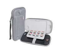 RLSOCO Funda para Nintendo Switch 2 Consola 2025 - Estuche de Viaje con 8 Ranuras para Tarjetas de Juego (Gris)