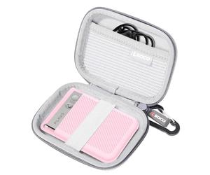 RLSOCO Funda para Plaud Note Pro Grabadora de Voz AI/Plaud Note Grabadora de Voz IA con Funda Protectora magnética | Estuche de Viaje con mosquetón,a Prueba de Polvo y Resistente al Agua - Gris