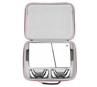 RLSOCO Funda para PlayStation 5 Digital Edition Slim & para PlayStation 5 Standard Edition Slim,Bolsa de Viaje para PS5 Slim,Mando x2,Cargador x1,Pantalla portátil x1,Discos y Otros Accesorios