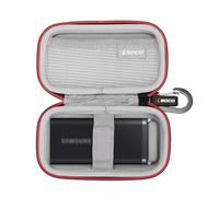 RLSOCO Funda para WD My Passport Portable SSD 500GB/1TB/2TB/4TB & para Samsung SSD portátil T5 EVO, 2 TB/8 TB/4 TB (Sólo Funda)