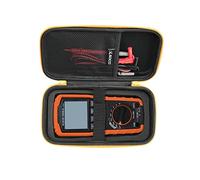 RLSOCO Funda rígida para multímetro Klein Tools ET600, probador de aislamiento megohmímetro (solo funda), Black, Tradicional