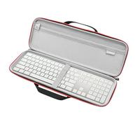 RLSOCO Funda rígida para teclado Apple Magic (teclado numérico) y para Apple Magic Keyboard y Magic Mouse - Negro (solo funda)