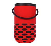 RLTech Compatible para Funda Bose Portable Home Speaker, Cute con Correa de Mano Funda Protectora de Silicona para Bose Portable Home Speaker, Rojo