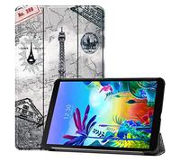 RLTech Funda Carcasa para LG G Pad 5, Slim Smart Carcasa Protectora con Soporte Función Cover Case para LG G Pad 5 10,1 Pulgadas (Torre)