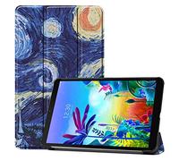 RLTech Funda Carcasa para LG G Pad 5, Slim Smart Carcasa Protectora con Soporte Función Cover Case para LG G Pad 5 10,1 Pulgadas (Cielo)