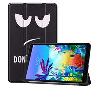 RLTech Funda Carcasa para LG G Pad 5, Slim Smart Carcasa Protectora con Soporte Función Cover Case para LG G Pad 5 10,1 Pulgadas (Ojo)