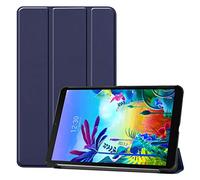 RLTech Funda Carcasa para LG G Pad 5, Slim Smart Carcasa Protectora con Soporte Función Cover Case para LG G Pad 5 10,1 Pulgadas, Azul