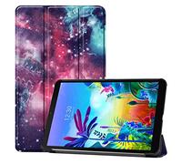 RLTech Funda Carcasa para LG G Pad 5, Slim Smart Carcasa Protectora con Soporte Función Cover Case para LG G Pad 5 10,1 Pulgadas (Galaxia)