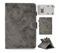 RLTech Funda para Dragon Touch M7, Funda Universal Delgada con Soporte para Tablet Dragon Touch Y88X Plus/Y88X Pro/VANKYO MatrixPad Z1/HAOQIN H7/Pritom de 7 Pulgadas, Gris