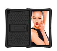 RLTech Funda para Huawei MediaPad M6 8.4, Silicón Ligera Carcasa Antideslizante con Soporte para los niños para Huawei MediaPad M6 8.4 2019, Negro