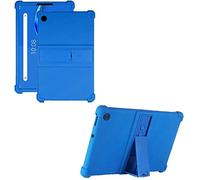 RLTech Funda para Samsung Galaxy Tab S7, Silicón Ligera Carcasa Antideslizante con Soporte para los niños para Samsung Galaxy Tab S7 11'' T870/T875, Azul Oscuro
