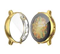 RLTech Funda para Samsung Galaxy Watch Active 2 44mm, Ultra Delgada Silicone Anti-Rasguños Case Cover para Samsung Galaxy Watch Active 2 44mm SM-R820 (Oro)