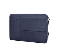 RLTech Multifuncional Maletín de Bolsa Impermeable Funda Protectora Compatible con Huawei MateBook D 14 2020/HONOR MagicBook 14/Lenovo Yoga C740/ASUS ZenBook 14/Lenovo S340 con Asa, Azul