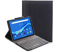 RLTech Teclado Funda para Lenovo Tab M10 FHD Plus - QWERTY Magnético Desmontable Inalámbrico Bluetooth para Lenovo Tab M10 FHD Plus TB-X606F 10.3 Pulgada, Negro