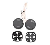 RLVYTA Altavoces de Coche Tweeters para Coche 1 par de Mini Altavoces de cúpula universales de Alta eficiencia, 2 Altavoces de 500 W, Sonido Potente para Coche.