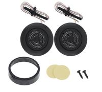 RLVYTA Altavoces de Coche Tweeters para Coche 2 Altavoces de Agudos para Coche de 2 Pulgadas, 4 ohmios, 120 W, universales, de Alta eficiencia, minialtavoces de cúpula Tipo Tweeter.