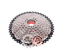RLVYTA Cassettes y piñones Cubierta Bloqueo piñón Libre Bicicleta MTB de 10 velocidades, Cassette 11-50T, 10s, 11-36T, 11-42T, 11-46T, piñón Libre, 11-32T, 10 V, Sistema K7 HG(E)