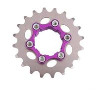 RLVYTA Cassettes y piñones Cubierta Bloqueo piñón Libre Ruedas Libres para Bicicleta de montaña A2UF, de Alta Resistencia, de una Sola Velocidad, de Acero, para Bicicletas, casetes, piñones.(20T)