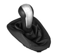 RLVYTA Leva Pomello del Cambio Palanca de cambios de 5 velocidades con protectores de piernas y fundas para Chevrolet Spark, cabezal de engranaje y juego de ecuaciones. Pomello Leva Cambio(Matte)