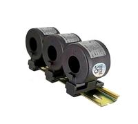 RLZQSGOT 3 Unidades de Sensor de Corriente con Pinza amperimétrica, núcleo de Transformador KCT 50A, 75A, 100A, 150A, 200A, Sensor de riel, Mini Transformador de Corriente CA Impermeable(30A)