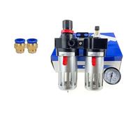 RLZQSGOT BFC2000 BFC3000 BFC4000 1/4 3/8 1/2 Compresor de Aire Separador de Aceite y Agua Filtro regulador Unidad de preparación FRL Combinación(BFC4000,BFC Plastic+6mm)