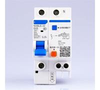 RLZQSGOT Disyuntor AC230/400V NXBLE-32 1P N Dispositivo de Corriente Residual D 6 10 16 20 25 32A Disparador Electromagnético Tipo D Protector de Fugas 1 Pieza Color: 1P Plus N Tamaño:(25A)