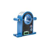 RLZQSGOT Transmisor de Corriente de 4-20 mA, Sensor de Corriente CC, transductor de Corriente(0-5v Output,0-250A DC-Aperture 80MM-85-265V)