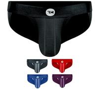 RM Real Men Calzoncillos Tipo bóxer para Hombre, de Modal, Paquete de 3 Unidades, 1 Unidad, Malla Negra, XS