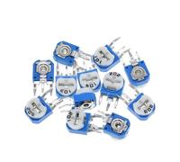 Rm063 100 200 500 1k 2k 5k 10k 20k 50k 100k 200k 500k 1m Ohm potenciómetro de ajuste resistencia Variable 10/30 Uds(10PCS,200 Ohm)