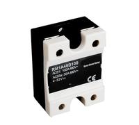 RM1A48D100 2SCR Solid State Relay AC 100A,Output:42-530VAC Input:5V 12V 24V SSR Relay,Soft Starting Relay Switch Board Controls Relays