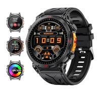 Rmana Reloj Inteligente GPS Hombre, Smartwatch Deportivo Militar Pantalla HD AMOLED 1,6 Pulgadas, ChatGPT, IA,Telefonía,100+ Modos Deportivos, Reloj Fitness Android iOS
