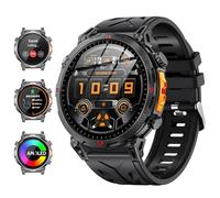 Rmana Reloj Inteligente Hombre con GPS, 1.6" AMOLED Pantalla Táctil Smartwatch Hombre, Llamadas Bluetooth/ChatGPT/IA/100+ Modos Deportivos, Reloj Deportivo Android iOS