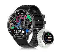 Rmana Reloj Inteligente Hombres con GPS, Reloj Smartwatch 1.39" Pantalla Táctil, Llamadas Bluetooth, Modos Deportivos, Brújula, Pulsómetro, Medición Presión Arterial, Reloj Digital iOS/Android