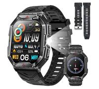 Rmana Reloj inteligente para hombre, pantalla AMOLED de 2 pulgadas, llamadas Bluetooth, más de 100 modos deportivos, compatible con Android y iPhone