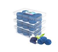 RMBO Limpiador y Ambientador para Inodoro, Pack de 36 Cubos Empotrados, Pastilla para Cisterna, Limpiador de Cisternas para Inodoro Tabletas, Duradero y Efectivo, Para Baño Fresco y Limpio