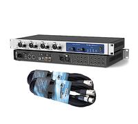 RME Fireface 802 FS - Interfaz de audio USB de 60 canales + 2 cables XLR Keepdrum de 6 m
