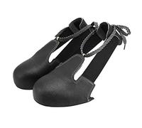 Rmeet Cubrezapatos de Seguridad con Puntera de Acero para visitantes - Deportivo - Trekking - Antipunción y Impermeable - Negro（Talla única para Todos los Adultos）