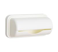 RMENGZHOUXI Dispensador De Bolsas De Basura En Rollo Montado En La Pared, Sin Perforaciones, Versátil, Contenedor De Bolsas De Basura para El Hogar, para Cocina, Baño, Dormitorio
