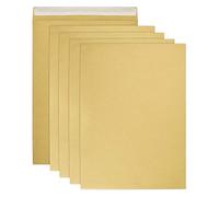 RMENOOR 50 PCS Sobres de Papel Kraft Sobres A4 Sobres Kraft Autoadhesivos Papel Kraft Retro Carpetas de Papel Kraft Sobre de Papel de Estraza Cartón Natural Color Marrón Ideal para Oficina y Escuela