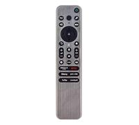 RMF-TX910U - Mando a distancia de voz de repuesto compatible con Sony OLED 4K UHD Smart TV 2023 XR-65X95L XR-75X90CL XR-75X93L XR75X93CL XR-75X93CL XR-75X95L XR-77A80CL XR-77A95L XR-8R-80CL 3A80C L