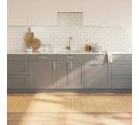 RMIHSJG Alfombra Rectangular bambú Color Natural Claro Alfombra de Bambú Natural Antideslizante para Decoración de Salón 80x300 cm