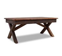 RMIHSJG Mesa de centro de madera envejecida mixta, 110 x 60 x 45 cm, mesa de salón, pequeña, para salón, dormitorio, oficina, exterior