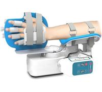 RMJEZTQD Dispositivo eléctrico de rehabilitación de articulaciones de muñeca, modo dual manual/automático, ejercicio de flexión palmar de 90°/dorsiflexión-90°, for fracturas de muñeca.(Right hand)